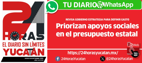 Portada de 24 Horas Yucatan
