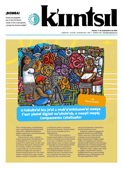 Portada de La Jornada - Kiintsil