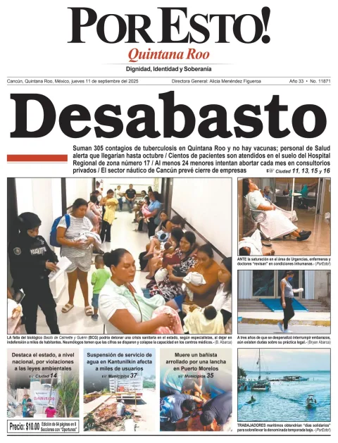 Portada de Por Esto (quintana Roo Cancun)