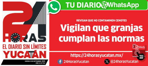 Portada de 24 Horas Yucatan