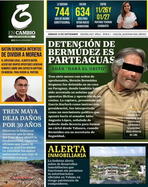 Portada de En Cambio - Quintana Roo (portada)