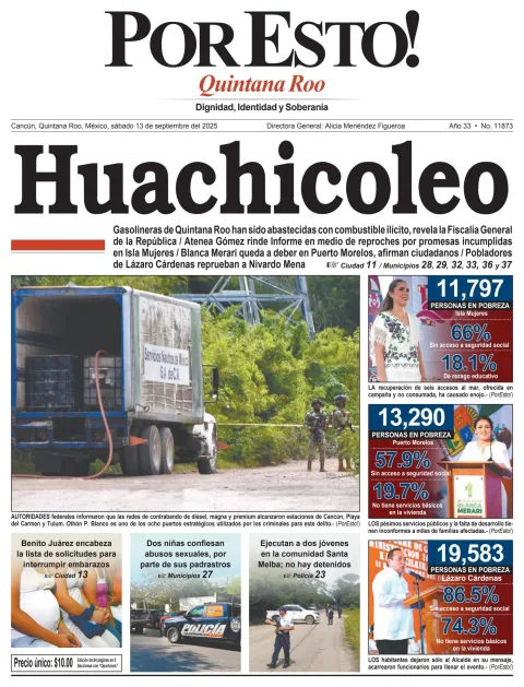 Portada de Por Esto (quintana Roo Cancun)