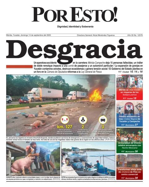 Portada de Por Esto (merida, Yucatan)