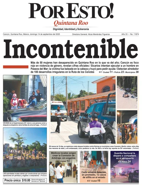 Portada de Por Esto (quintana Roo Cancun)