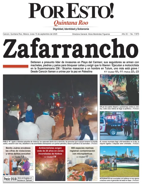 Portada de Por Esto (quintana Roo Cancun)