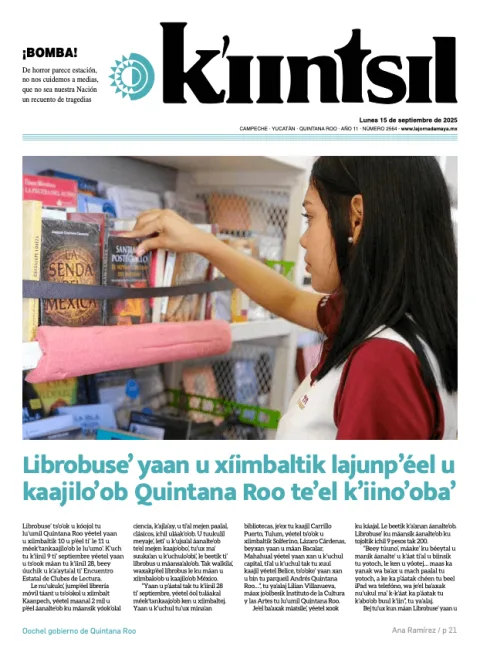 Portada de La Jornada - Kiintsil