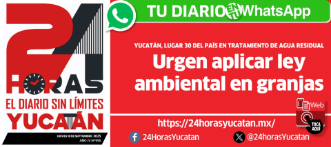 Portada de 24 Horas Yucatan