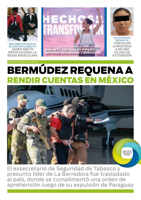 Portada de El Quintana Roo (contraportada)