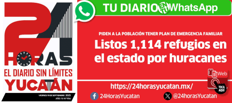 Portada de 24 Horas Yucatan