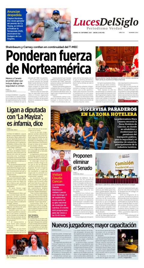 Portada de Luces del Siglo