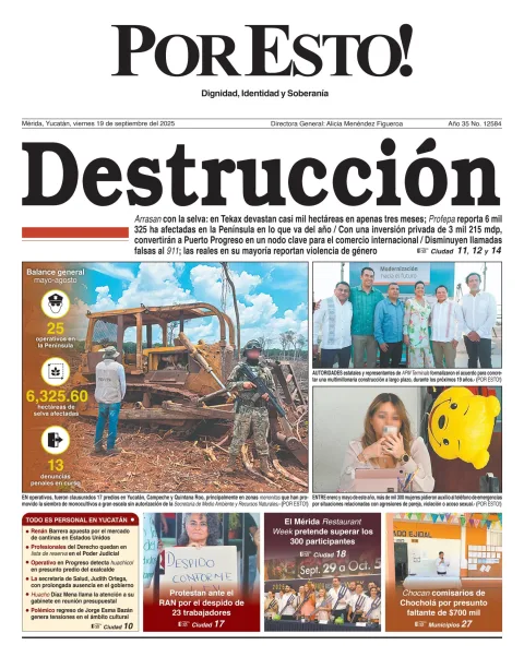 Portada de Por Esto (merida, Yucatan)