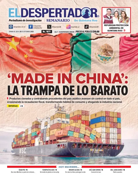 Portada de El Despertador de Quintana Roo
