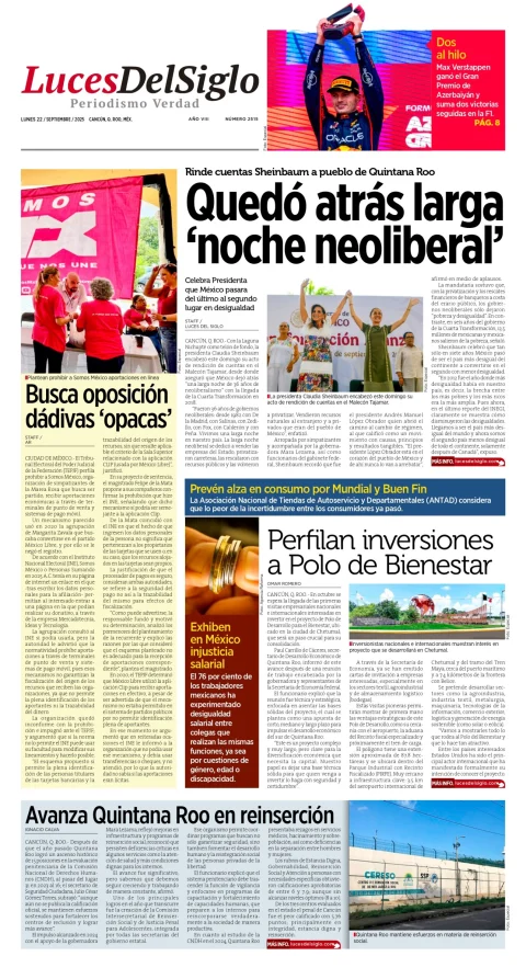 Portada de Luces del Siglo