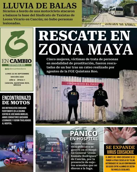 Portada de En Cambio - Quintana Roo (contraportada)