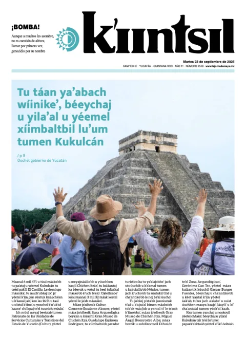 Portada de La Jornada - Kiintsil