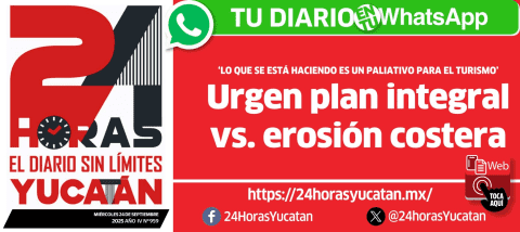 Portada de 24 Horas Yucatan