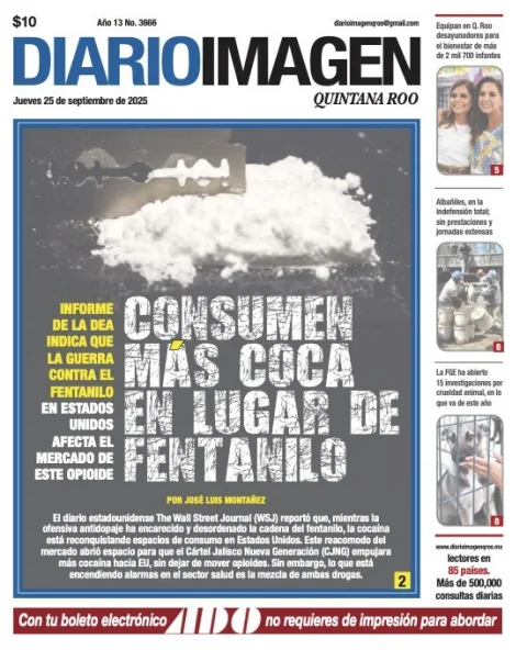 Portada de Diario Imagen Quintana Roo