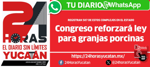 Portada de 24 Horas Yucatan
