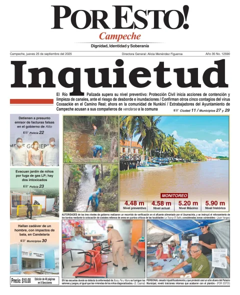 Portada de Por Esto (campeche)