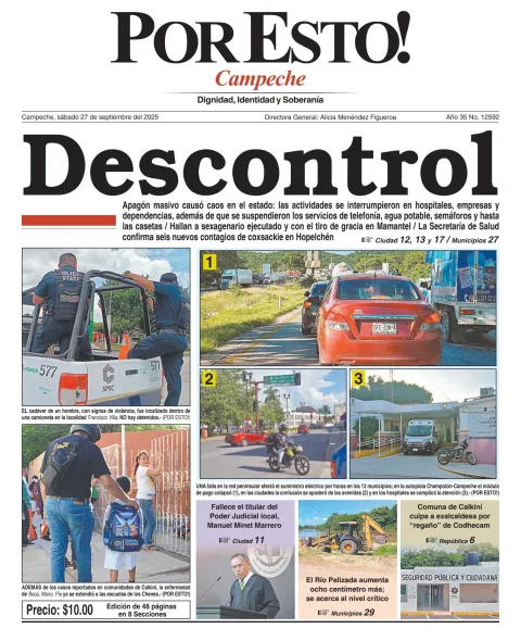 Portada de Por Esto (campeche)