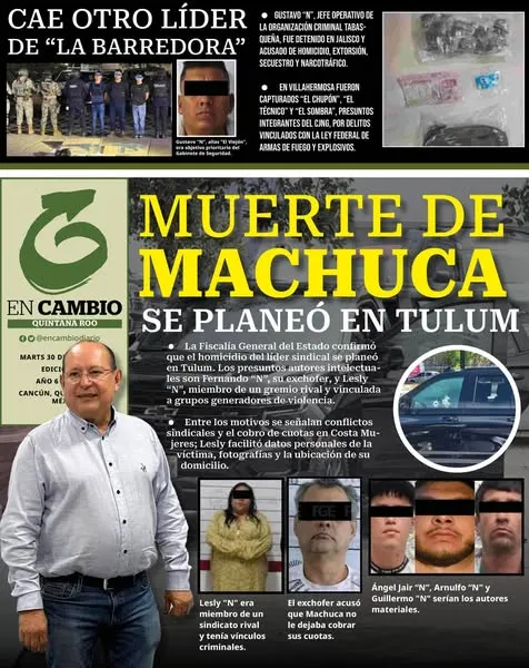 Portada de En Cambio - Quintana Roo (contraportada)