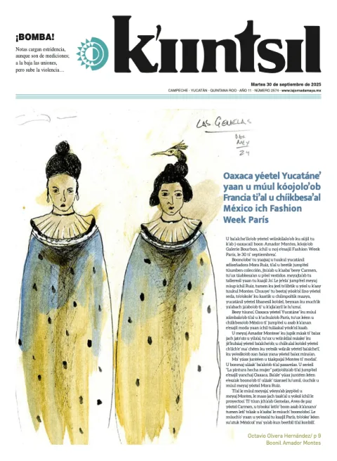 Portada de La Jornada - Kiintsil