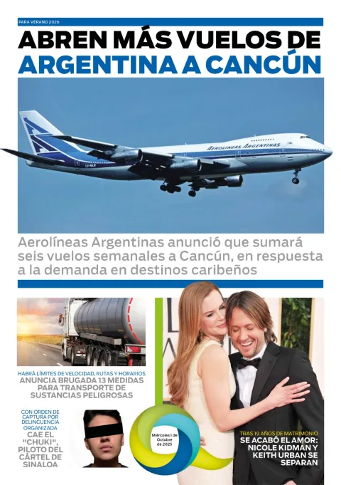 Portada de El Quintana Roo (contraportada)