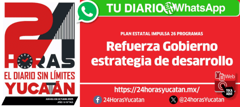 Portada de 24 Horas Yucatan