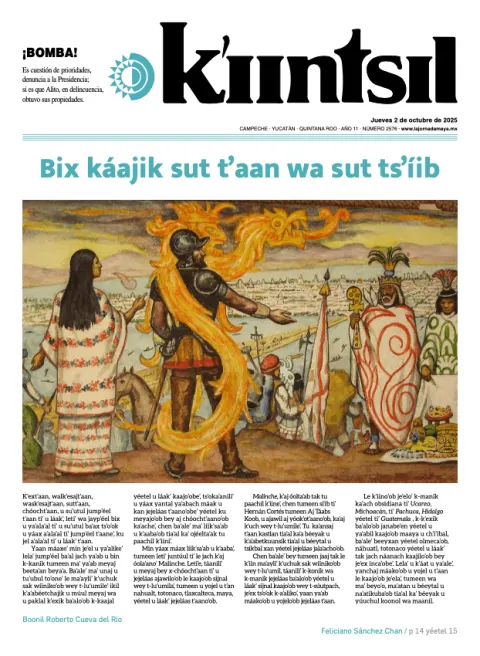 Portada de La Jornada - Kiintsil