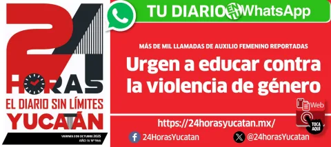 Portada de 24 Horas Yucatan