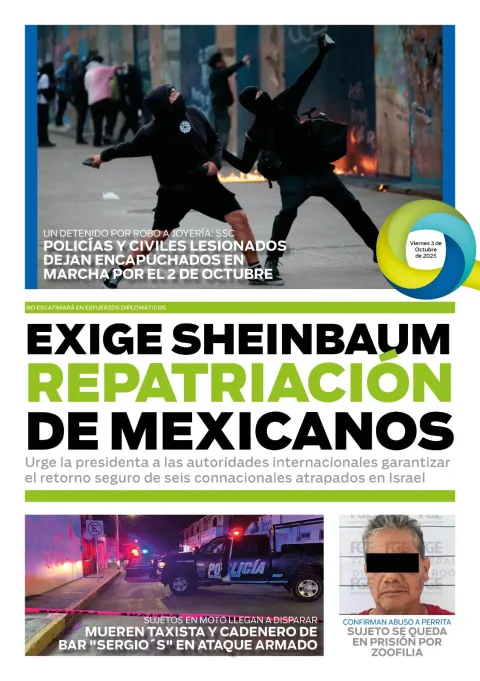 Portada de El Quintana Roo (contraportada)