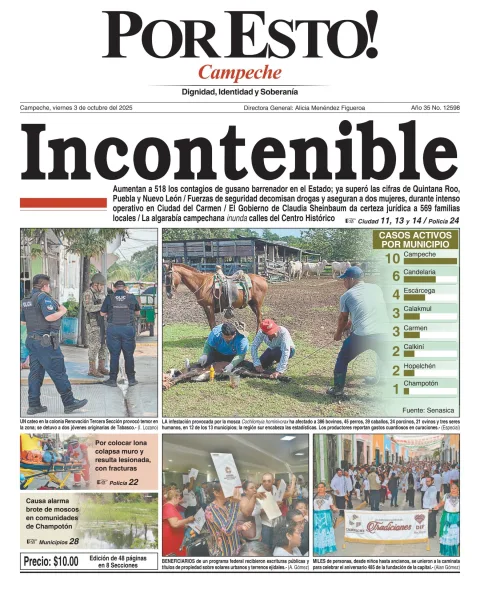 Portada de Por Esto (campeche)