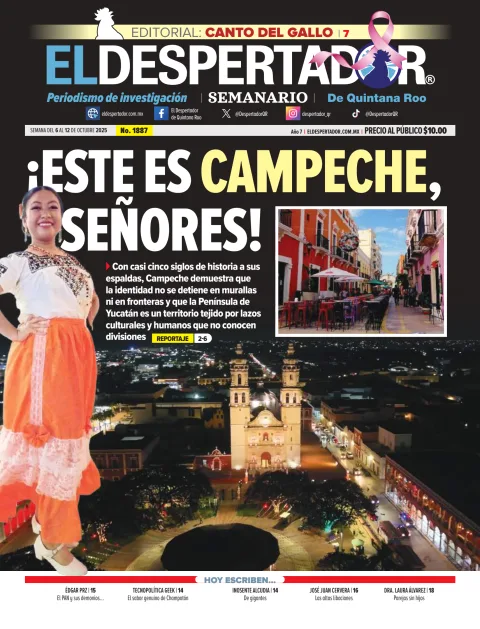 Portada de El Despertador de Quintana Roo