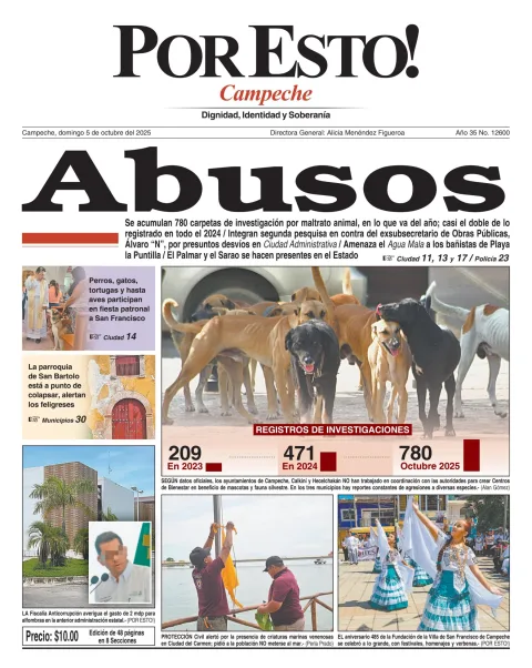 Portada de Por Esto (campeche)