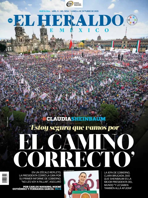 Portada de El Heraldo de Mexico