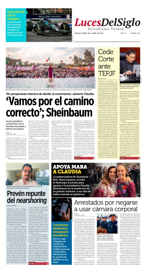 Portada de Luces del Siglo