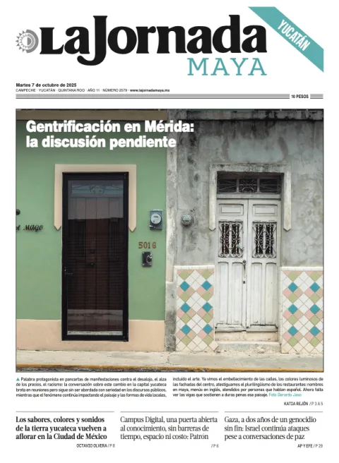 Portada de La Jornada Maya Yucatán