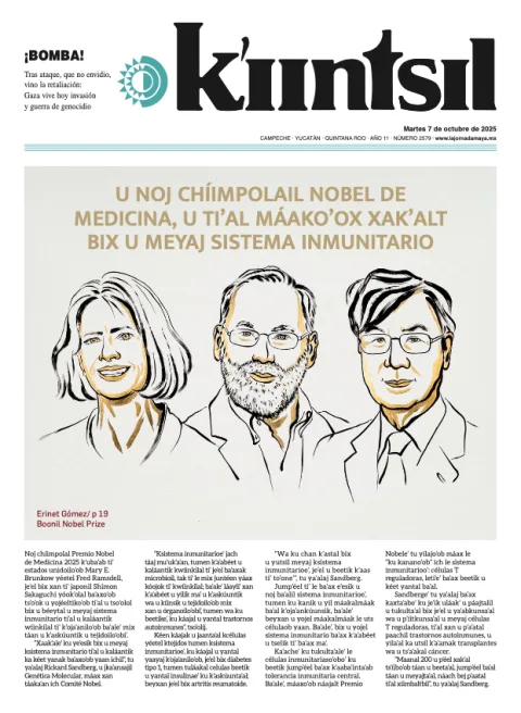Portada de La Jornada - Kiintsil