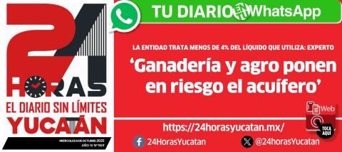 Portada de 24 Horas Yucatan