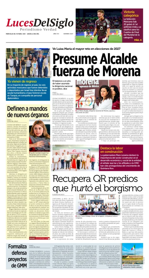 Portada de Luces del Siglo