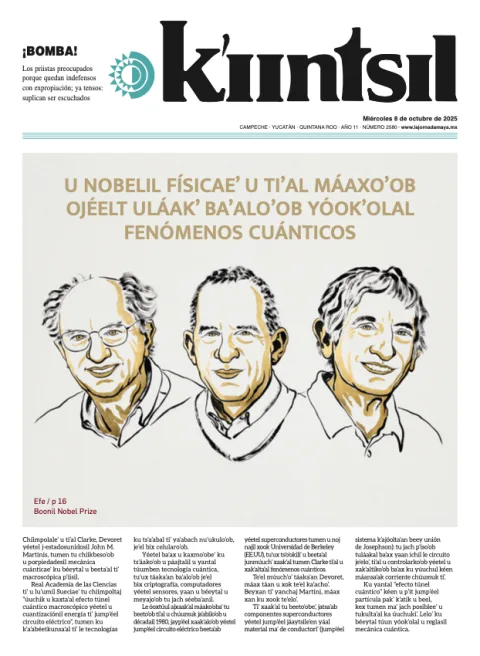 Portada de La Jornada - Kiintsil
