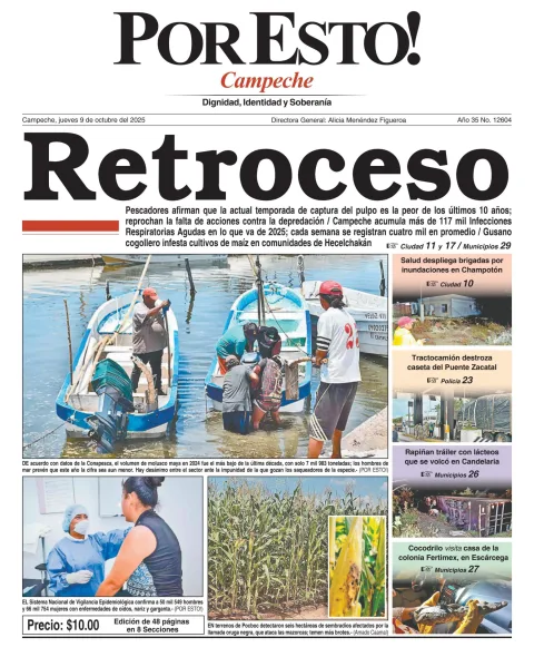 Portada de Por Esto (campeche)