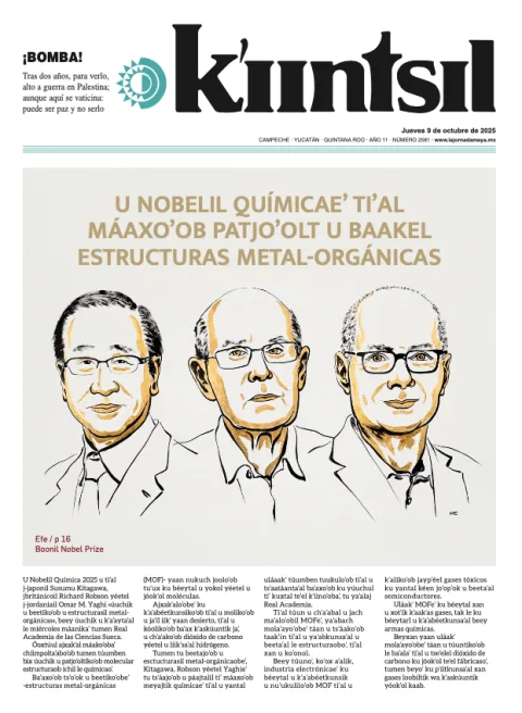 Portada de La Jornada - Kiintsil