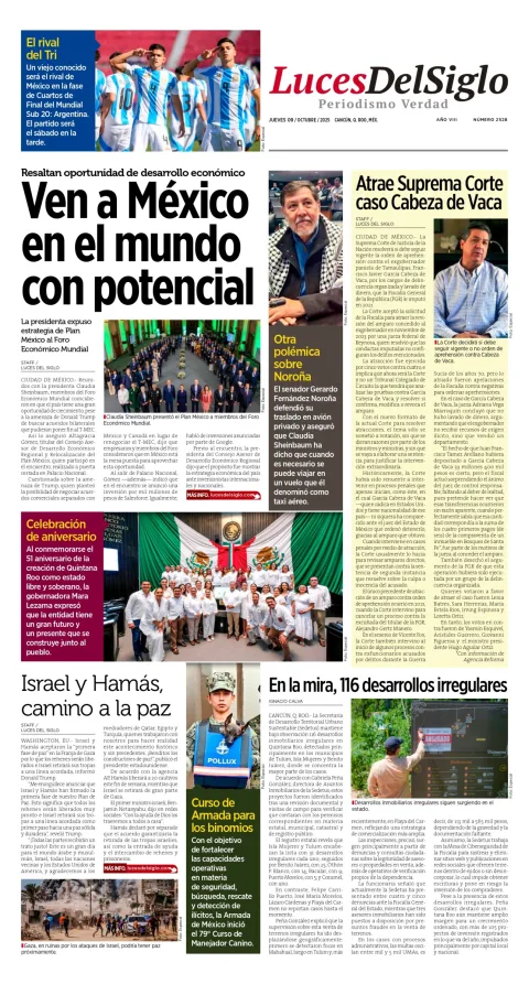 Portada de Luces del Siglo