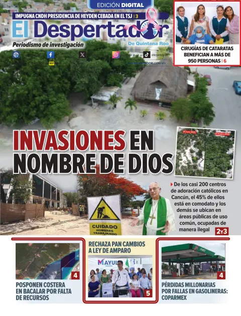 Portada de El Despertador de Quintana Roo