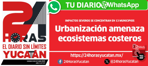 Portada de 24 Horas Yucatan