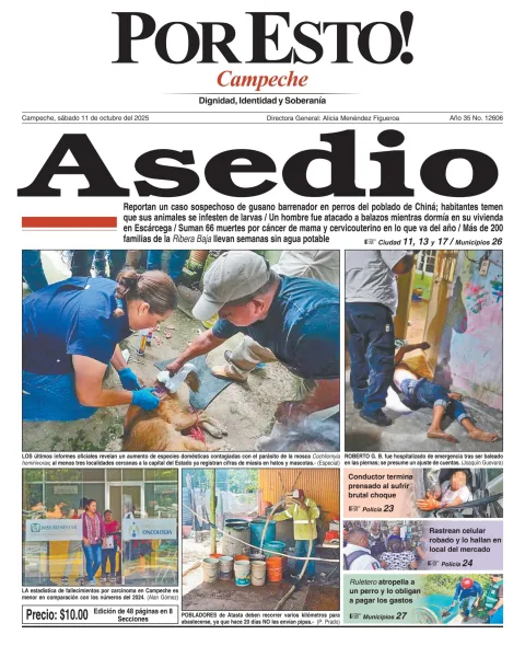 Portada de Por Esto (campeche)