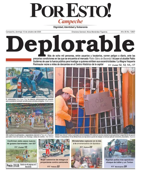 Portada de Por Esto (campeche)