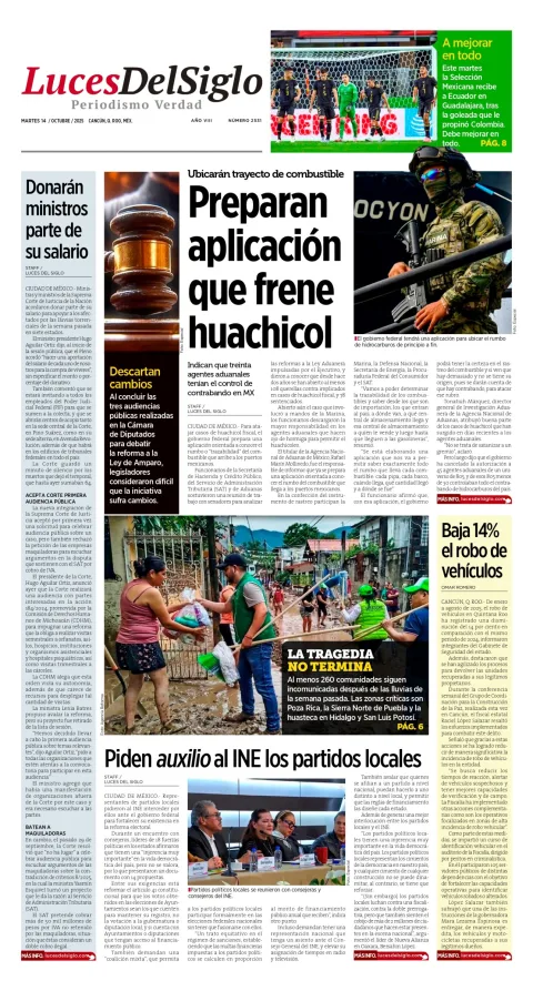 Portada de Luces del Siglo