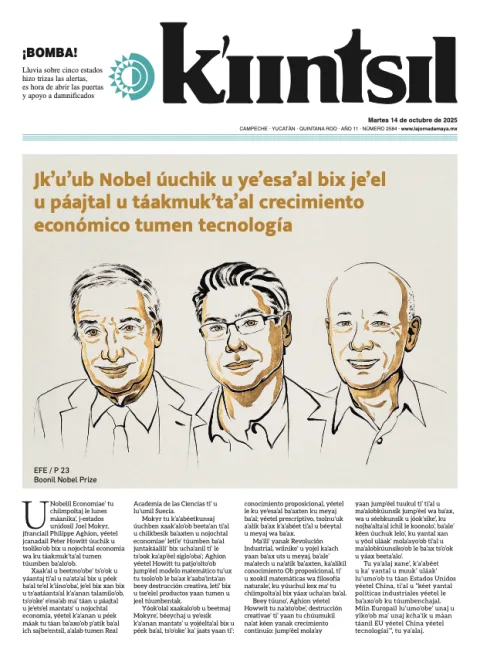 Portada de La Jornada - Kiintsil